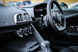 Audi interior post car detailing.